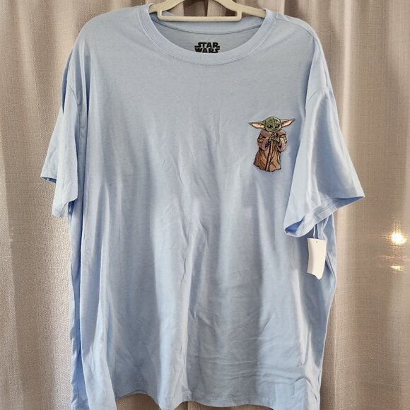 Star Wars Baby Yoda Womans Tee Plus size 3X Come On Baby Do the Magic Hand Thing - Picture 1 of 3